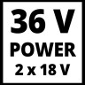 Пила ланцюгова безщіткова акумуляторна Einhell GP-LC 36/40 Li BL-Solo (4600050)