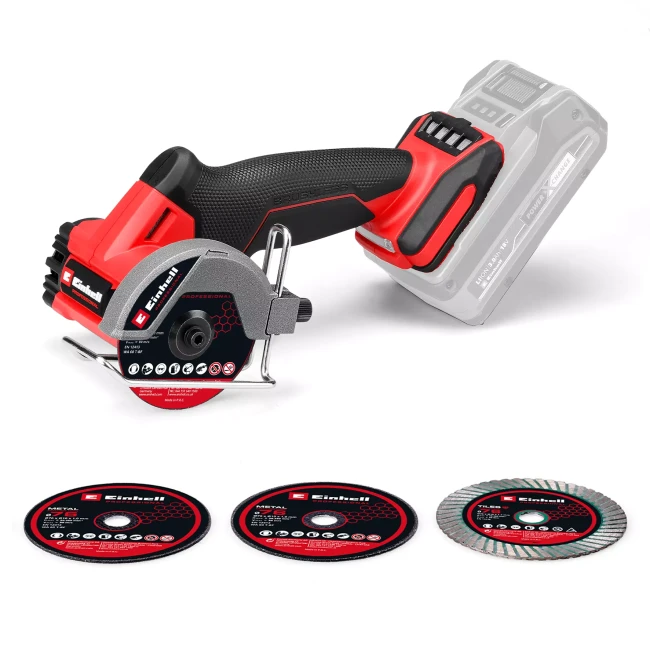 Акумуляторна безщіткова міні-відрізна машинка Einhell Professional TP-CO 18/76-C Li BL-Solo (4432000)
