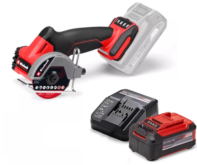 Акумуляторна безщіткова міні-відрізна машинка Einhell Professional TP-CO 18/76-C Li BL-Solo (4432000)