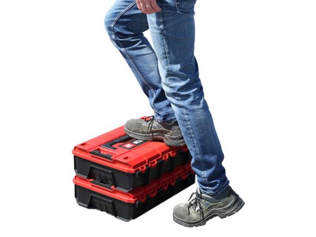 Пластиковый кейс Einhell E-Case S-F (поролон) (4540019) Пластиковый кейс Einhell E-Case S-F (поролон) (4540019)
