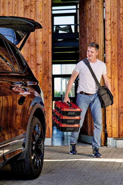 Пластиковый кейс Einhell E-Case S-F (поролон) (4540019) Пластиковый кейс Einhell E-Case S-F (поролон) (4540019)