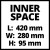 Пластиковый кейс Einhell E-Case S-F (поролон) (4540019)