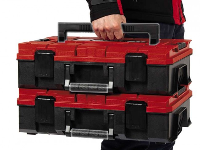 Пластиковый кейс Einhell E-Case S-F (поролон) (4540019) Пластиковый кейс Einhell E-Case S-F (поролон) (4540019)