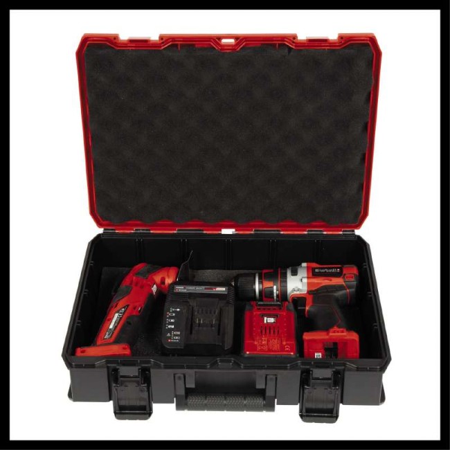 Пластиковий кейс Einhell E-Case S-F (поролон) (4540019)