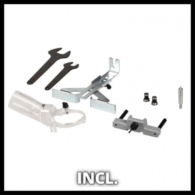 Набор фрезер аккумуляторный бесщеточный Einhell TP-RO 18 Li BL - Solo + зарядное устройство и аккумулятор 18V 2,5 Ah (4350411,4512097) Набор фрезер аккумуляторный бесщеточный Einhell TP-RO 18 Li BL - Solo + зарядное устройство и аккумулятор 18V 2,5 Ah (4350411,4512097)