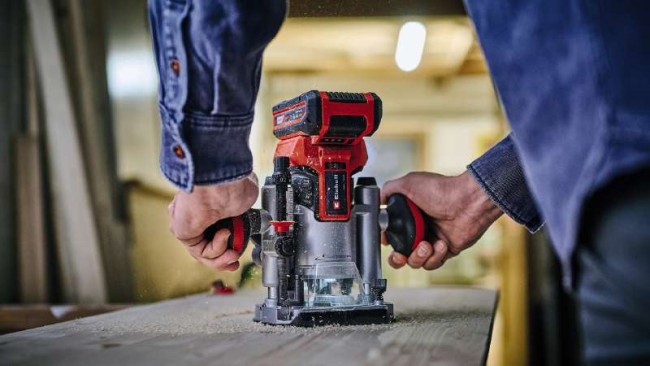 Набір фрезер акумуляторний безщітковий Einhell TP-RO 18 Li BL - Solo + Starter Kit 18V 2,5 Ah (4350411,4512097)