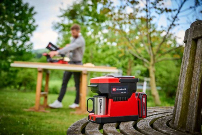 Кофеварка аккумуляторная Einhell TE-CF 18 Li-Solo (4609990) Кофеварка аккумуляторная Einhell TE-CF 18 Li-Solo (4609990)