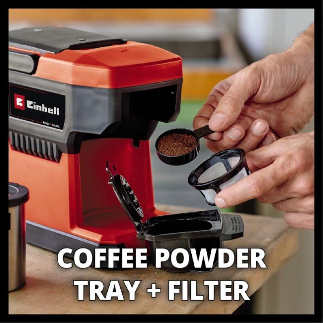 Кофеварка аккумуляторная Einhell TE-CF 18 Li-Solo (4609990) Кофеварка аккумуляторная Einhell TE-CF 18 Li-Solo (4609990)