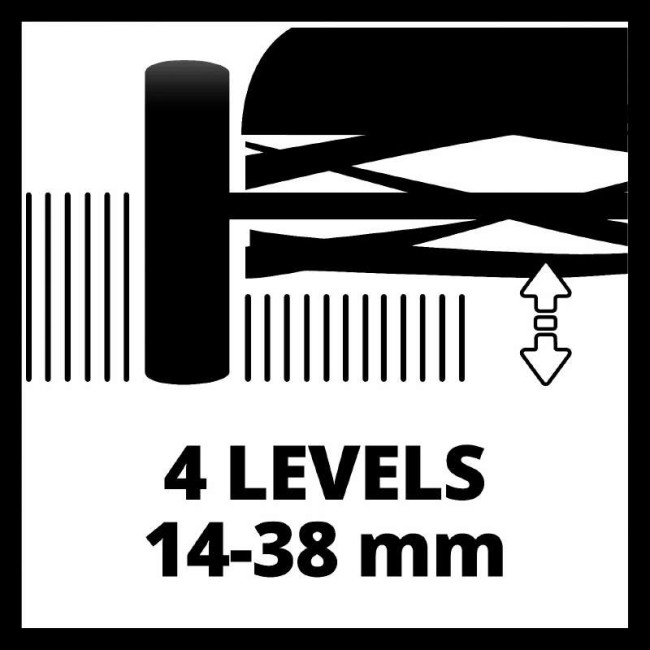 Газонокосарка ручна акумуляторна Einhell GE-HM 18/38 Li - Solo (3414200) Газонокосарка ручна акумуляторна Einhell GE-HM 18/38 Li - Solo (3414200)