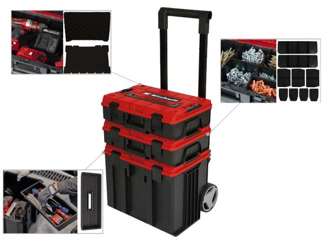Пластиковый кейс Einhell E-Case Tower (4540015) Пластиковый кейс Einhell E-Case Tower (4540015)