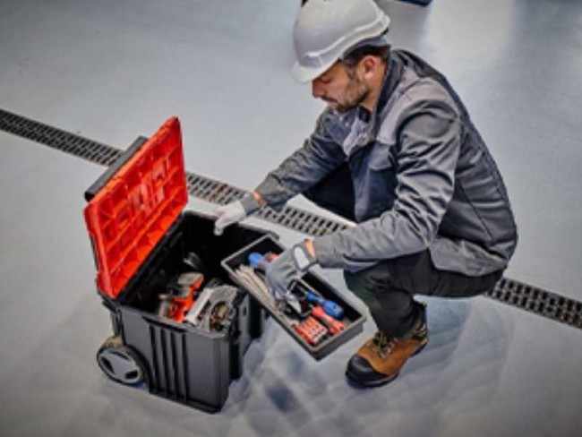Пластиковый кейс Einhell E-Case Tower (4540015)