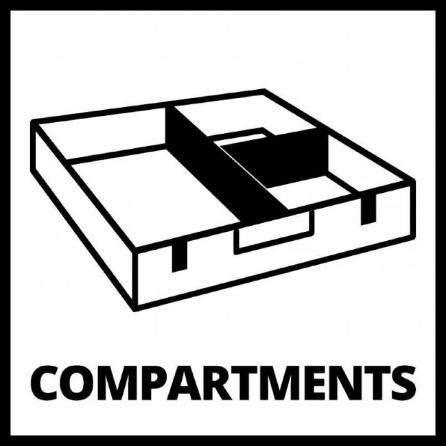 Пластиковый кейс Einhell E-Case Tower (4540015) Пластиковый кейс Einhell E-Case Tower (4540015)