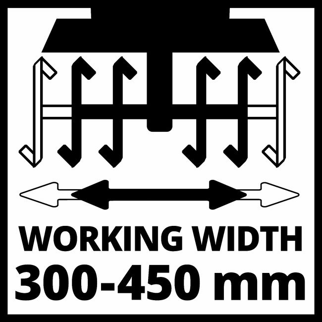 Культиватор безщітковий акумуляторний Einhell GP-CR 36/45 Li E BL- Solo (3431220) Культиватор безщітковий акумуляторний Einhell GP-CR 36/45 Li E BL- Solo (3431220)