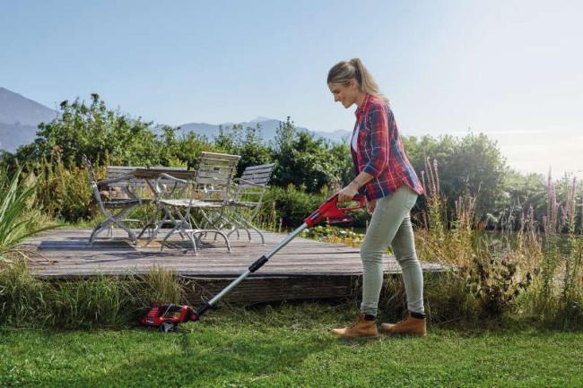 Набор ножницы аккумуляторные Einhell GE-CG 18/100 Li T-Solo + зарядное устройство и аккумулятор 18V 2,5 Ah (3410310, 4512097)