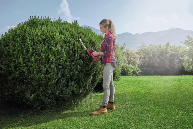 Набор ножницы аккумуляторные Einhell GE-CG 18/100 Li T-Solo + зарядное устройство и аккумулятор 18V 2,5 Ah (3410310, 4512097)