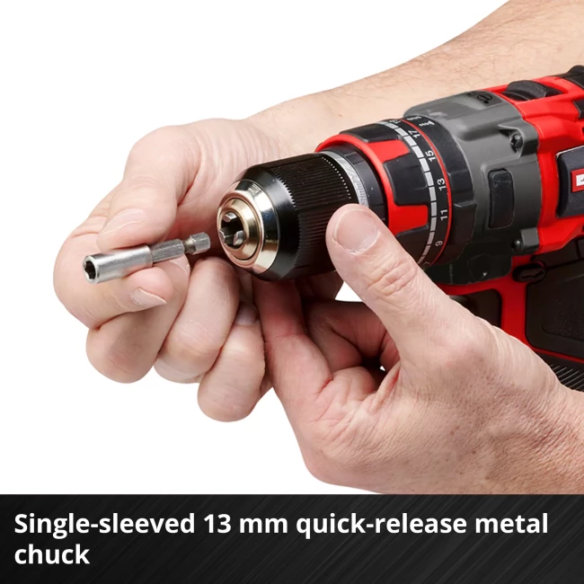 Набір ударний шуруповерт безщітковий Einhell TP-CD 18/80 Li-i BL - Solo + Starter Kit 18V 4,0 Ah (4514305,4512042) Набір ударний шуруповерт безщітковий Einhell TP-CD 18/80 Li-i BL - Solo + Starter Kit 18V 4,0 Ah (4514305,4512042)