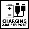 Акумуляторний адаптер для зарядки USB-пристроїв Einhell TC-CP 18 Li USB A/C-Solo (4514148)