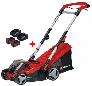 Акция! Набор газонокосилка аккумуляторная Einhell GE-CM 36/34-1 Li-Solo + 2 х зарядка и аккумулятор Starter-Kit  18V 4,0 Ah (3413226, 2 х 4512042) Акция! Набор газонокосилка аккумуляторная Einhell GE-CM 36/34-1 Li-Solo + 2 х зарядка и аккумулятор Starter-Kit  18V 4,0 Ah (3413226, 2 х 4512042)