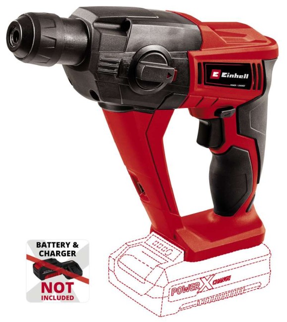 Перфоратор акумуляторний Einhell TE-HD 18 Li Solo (4513812) Перфоратор акумуляторний Einhell TE-HD 18 Li Solo (4513812)