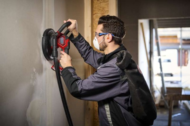 Шлифмашина для стен аккумуляторная бесщеточная Einhell TP-DWS 18/225 Li BL Solo (4259995) Шлифмашина для стен аккумуляторная бесщеточная Einhell TP-DWS 18/225 Li BL Solo (4259995)