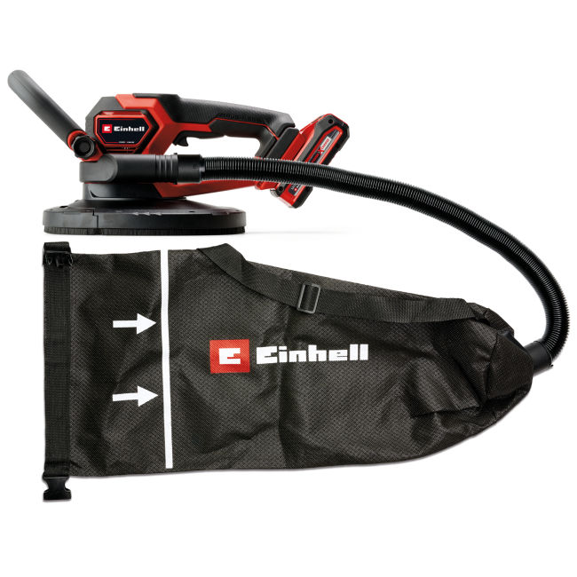 Шлифмашина для стен аккумуляторная бесщеточная Einhell TP-DWS 18/225 Li BL Solo (4259995) Шлифмашина для стен аккумуляторная бесщеточная Einhell TP-DWS 18/225 Li BL Solo (4259995)