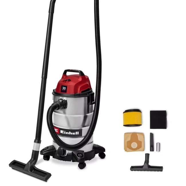 Пилосос для вологого та сухого прибирання Einhell TC-VC 3055 S (2342235)