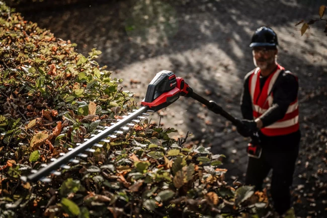 Висоторіз - кущоріз акумуляторний безщітковий телескопічний Einhell Professional GP-HC 18/5020 Li T BL-Solo (3410970)