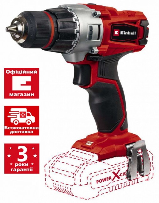 Шуруповерт Einhell TE-CD 18/2 Li-Solo (4513833)