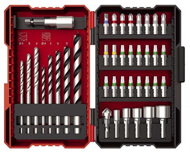 Шуруповерт Einhell TE-CD 18/2 Li +39 (1x2,5 Ah) (4514219)