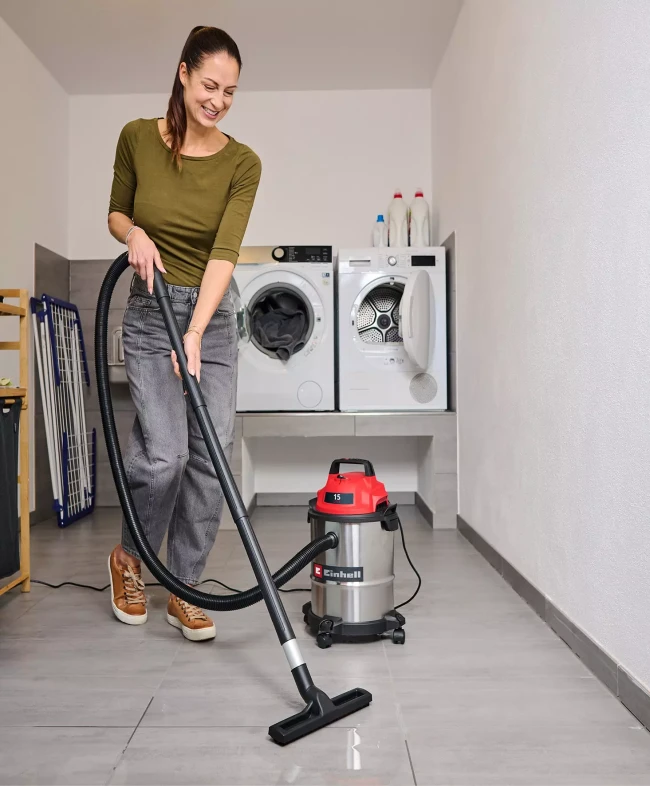 Пилосос для вологого та сухого прибирання Einhell TC-VC 1540 S (2347405)