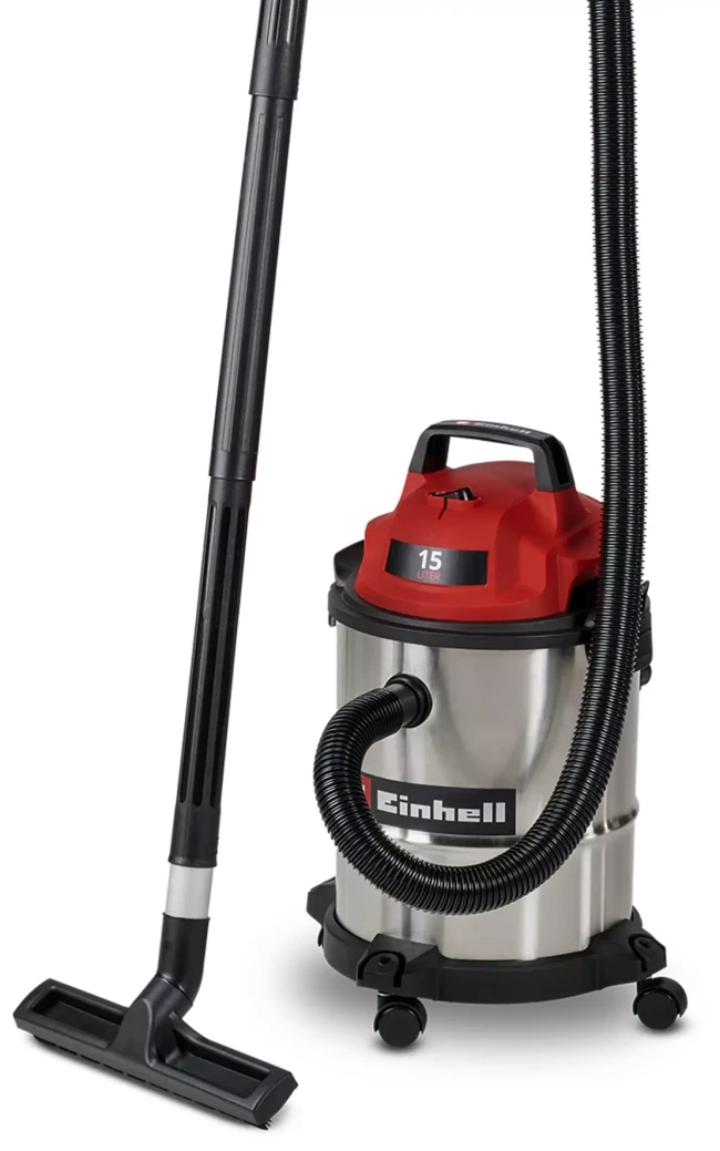 Пилосос для вологого та сухого прибирання Einhell TC-VC 1540 S (2347405)