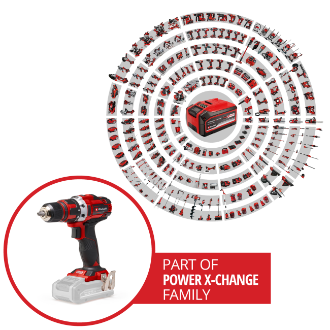 Шуруповерт Einhell TE-CD 18/40 Li-Solo (4513925) Шуруповерт Einhell TE-CD 18/40 Li-Solo (4513925)