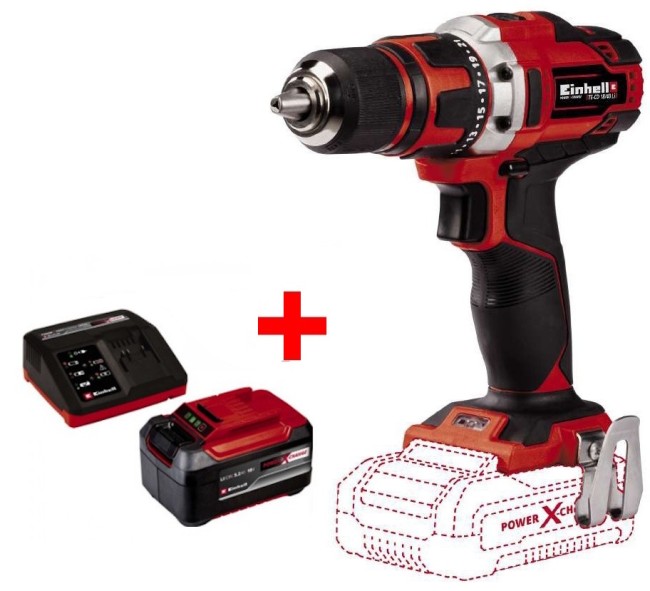 Шуруповерт Einhell TE-CD 18/40 Li-Solo (4513925) Шуруповерт Einhell TE-CD 18/40 Li-Solo (4513925)