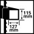 Пила ленточная аккумуляторная Einhell TE-MB 18/127 Li - Solo (4504216)