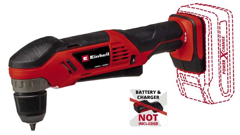Дриль кутова акумуляторна Einhell TE-AD 18 Li - Solo (4514290