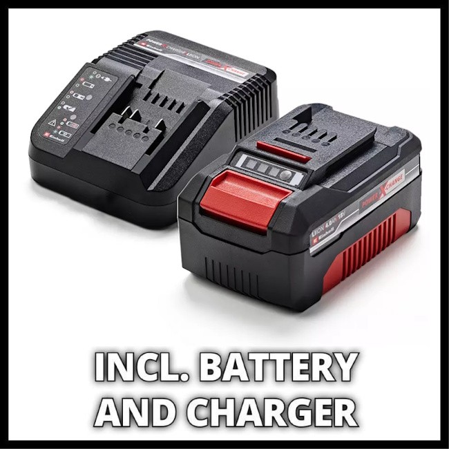 Акция! Набор пила цепная Einhell GE-LC 18 Li Solo + зарядное устройство и аккумулятор 18V 4,0 Ah (4501761K) Акция! Набор пила цепная Einhell GE-LC 18 Li Solo + зарядное устройство и аккумулятор 18V 4,0 Ah (4501761K)