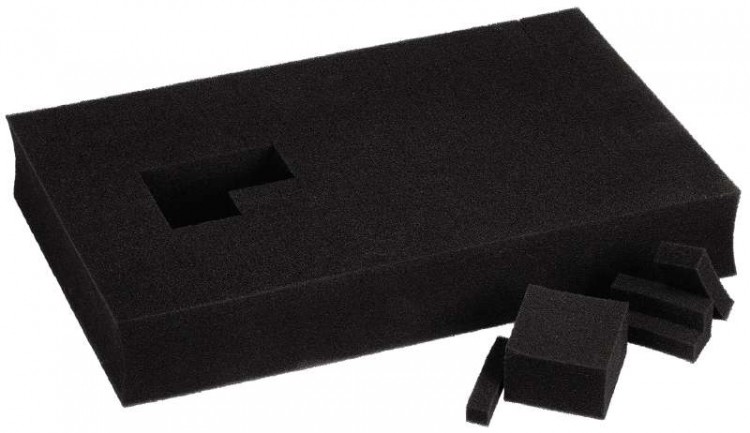 Вкладиш з поролону для кейсів Einhell E-Case S Grid Foam Set (4540013)