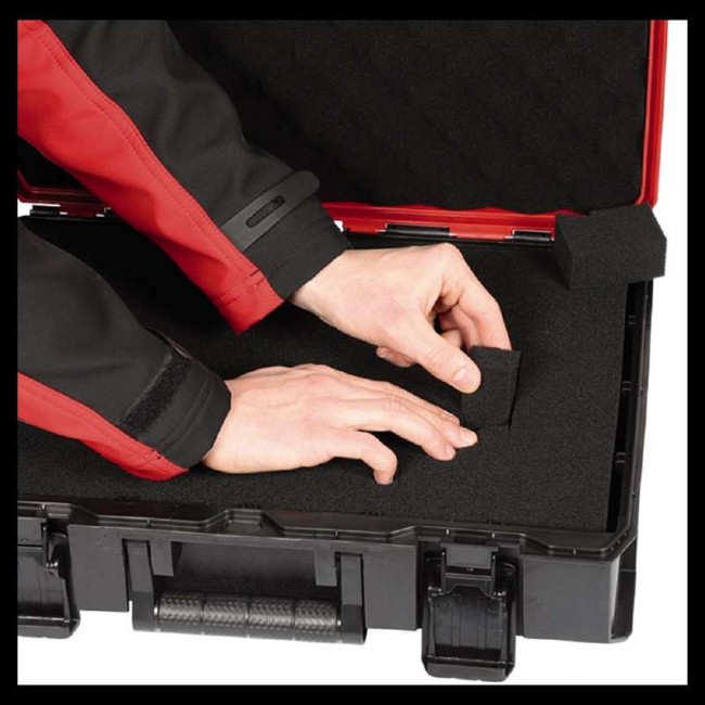 Вкладиш з поролону для кейсів Einhell E-Case S Grid Foam Set (4540013)