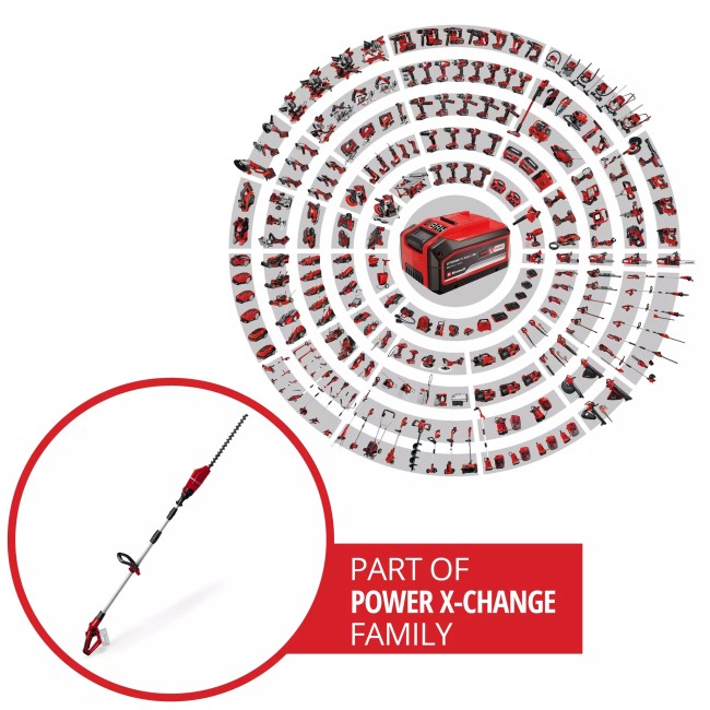 Набір кущоріз акумуляторний Einhell GE-HH 18/45 Li T + Starter-Kit 2.5 Аh (3410866, 4512097)