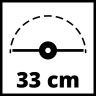 Тример акумуляторний Einhell GE-CT 18/33 Li E-Solo (3411270)