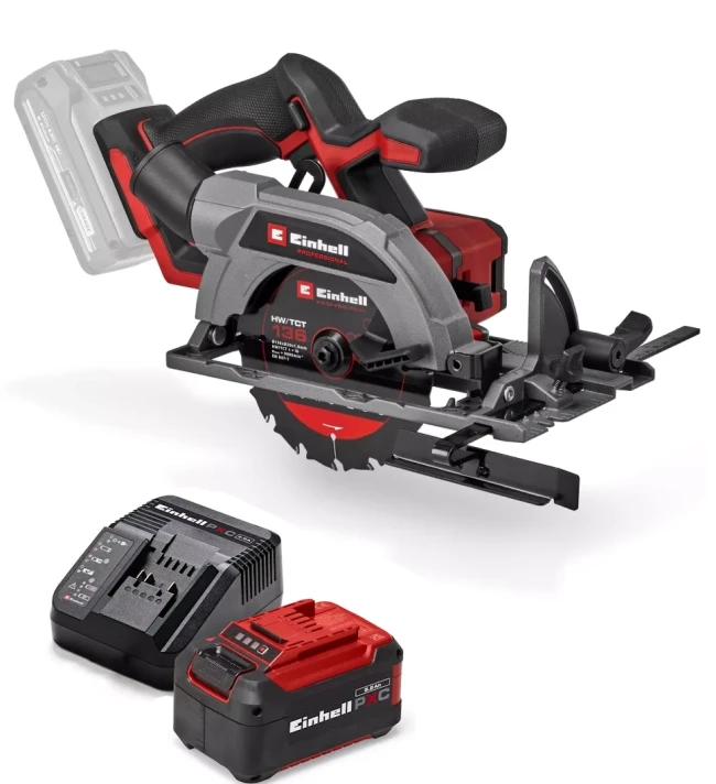 Пила циркулярная бесщеточная аккумуляторная Einhell Professional TP-CS 18/136-C Li BL - Solo (4331240)
