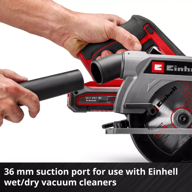 Пила циркулярная аккумуляторная Einhell TE-CS 18/165-2 Li - Solo (4331230)