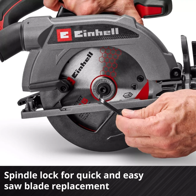 Пила циркулярная аккумуляторная Einhell TE-CS 18/165-2 Li - Solo (4331230)