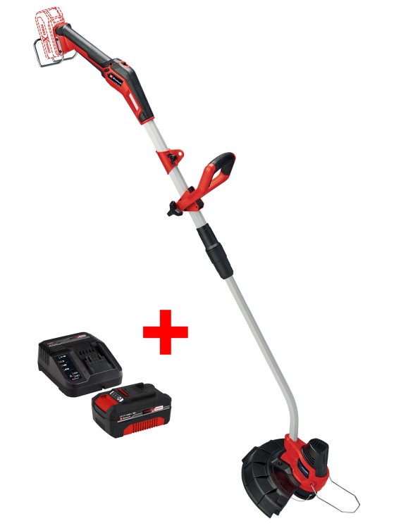 Акція! Набір тример акумуляторний Einhell GE-CT 18/33 Li E + Starter-Kit 4.0 Аh (3411270, 4512042)