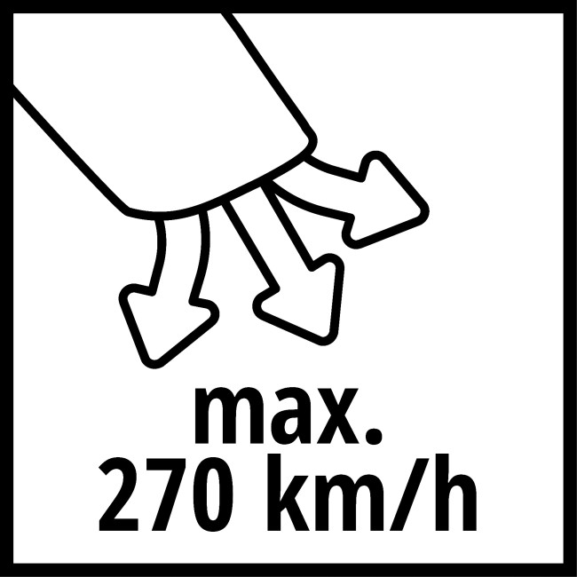 Повітродувка акумуляторна безщіткова Einhell Professional GP-LB 36/270 Li E BL - Solo (3433570) Повітродувка акумуляторна безщіткова Einhell Professional GP-LB 36/270 Li E BL - Solo (3433570)