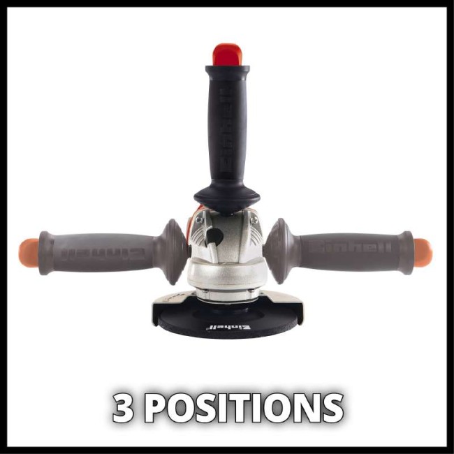 Кутова шліфмашина Einhell TE-AG 125 CE (4430860) Кутова шліфмашина Einhell TE-AG 125 CE (4430860)