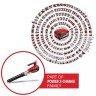 Воздуходувка аккумуляторная Einhell GP-LB 18/200 Li E-Solo (3433555)