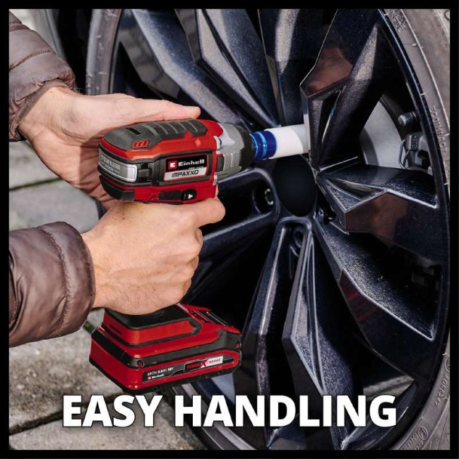 Набір ударний гайковерт безщітковий Einhell IMPAXXO 18/230 - Solo + зарядний пристрій і акумулятор 18V 4,0 Ah (4510080, 4512042) Набір ударний гайковерт безщітковий Einhell IMPAXXO 18/230 - Solo + зарядний пристрій і акумулятор 18V 4,0 Ah (4510080, 4512042)