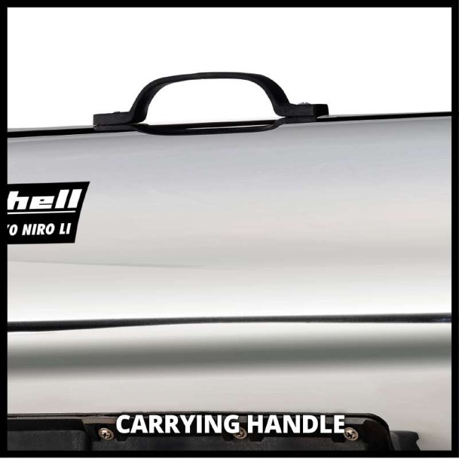 Набор Обогреватель газовый под аккумулятор Einhell GE-HG 18/370 Niro Li - Solo + зарядное устройство и аккумулятор 18V 4,0 Ah (2330805, 4512042)