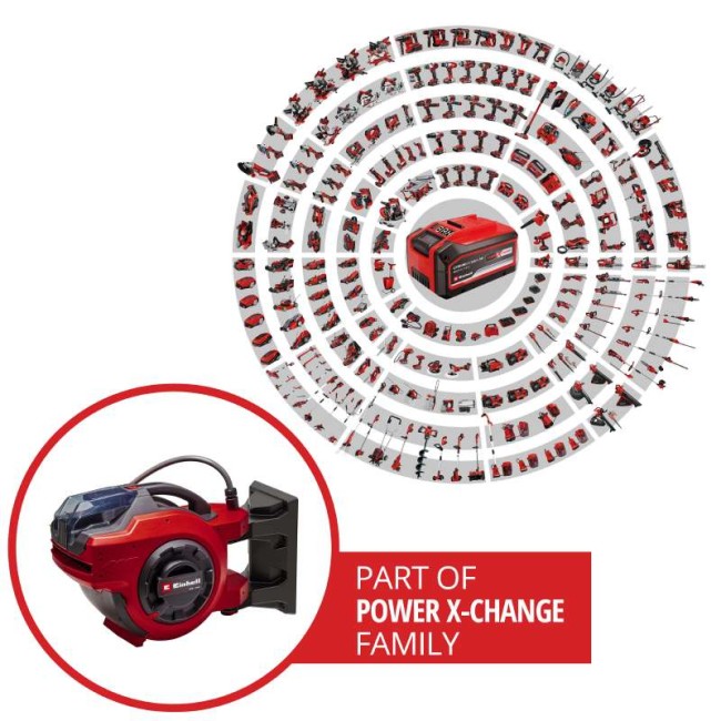 Акумуляторна котушка для шланга Einhell GE-HR 18/30 WH Li - Solo (4173771)